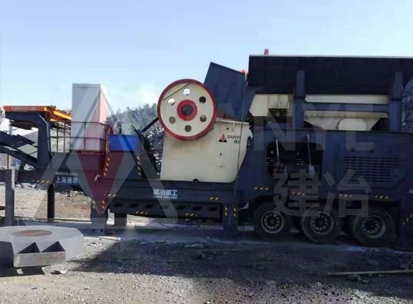 建冶移动式制砂机走进大湘西 为当地建材业服务